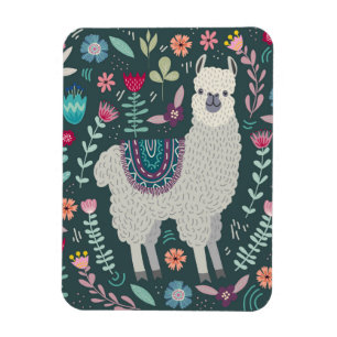 Magnet Flexible Cute Llama