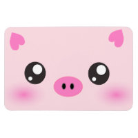 Cute Pig Face - minimalisme kawaii