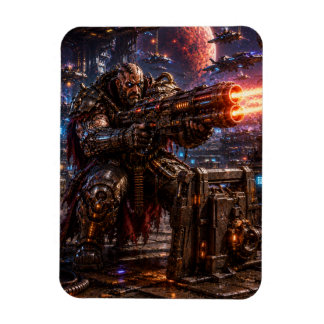 Magnet Flexible Cyborg Space Pirate — Heavy Gunner