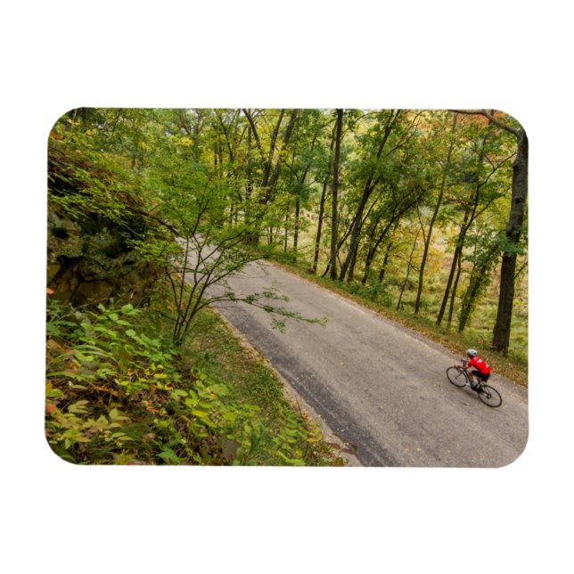Magnet Flexible Cyclisme sur route rurale (Horizontal)