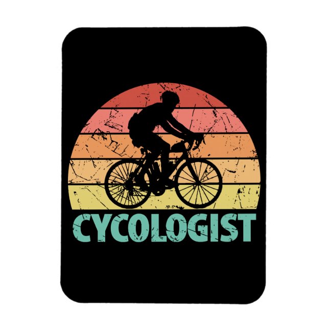 Magnet Flexible Cycologiste Funny Cycling (Vertical)
