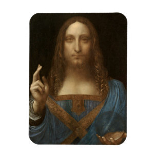 Magnet Flexible Da Vinci, Sauveur du Monde, Salvator Mundi