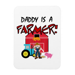 Magnet Flexible daddyisafarmerTEE