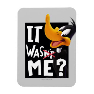 Magnet Flexible DAFFY DUCK™- It Wasn't Me / Was Me