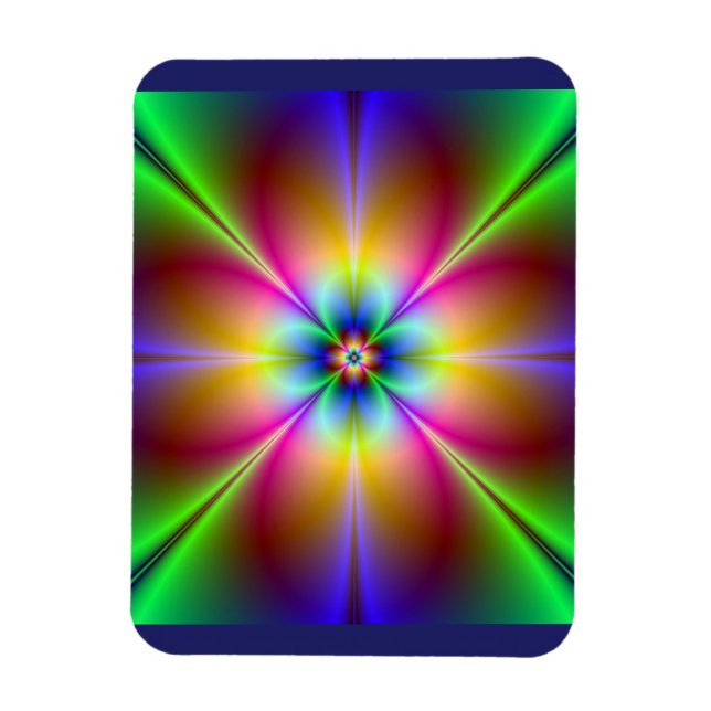 Magnet Flexible Daisy Néon Colorée  (Vertical)