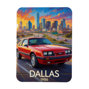 Magnet Flexible Dallas Texas Performance sur route 1986