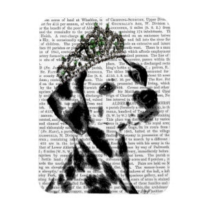 Magnet Flexible Dalmatian with Tiara 2