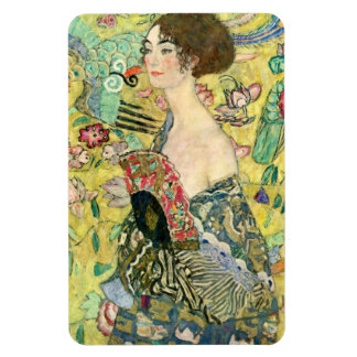 Magnet Flexible Dame avec ventilateur - Gustav Klimt