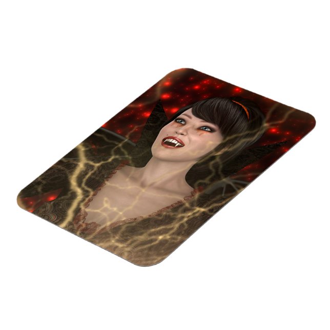 Magnet Flexible Dame Vampire (Côté Gauche)