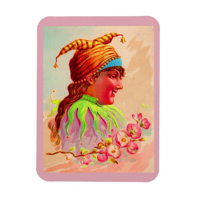 Magnet Flexible Dame victorienne jester (Vertical)