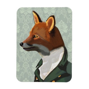 Magnet Flexible Dandy Fox Portrait 2