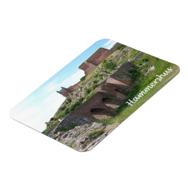 Magnet Flexible Danemark - Hammershus - (Côté Gauche)