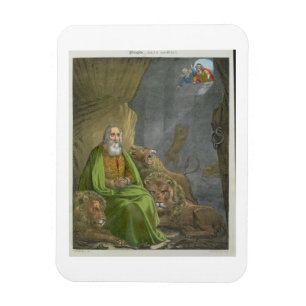 Magnet Flexible Daniel dans le repaire des lions, d'une bible