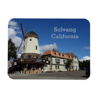 Magnet Flexible Danois Windmill Solvang California Souvenir