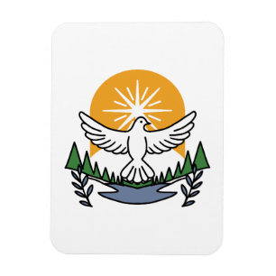 Magnet Flexible Dans l’Esprit de Dieu, nous nous élevons - Foi et 