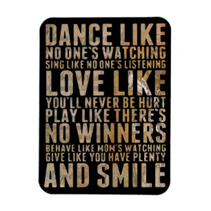 Magnet Flexible Danse comme personne ne regarde