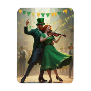 Magnet Flexible Danse de la Saint-Patrick