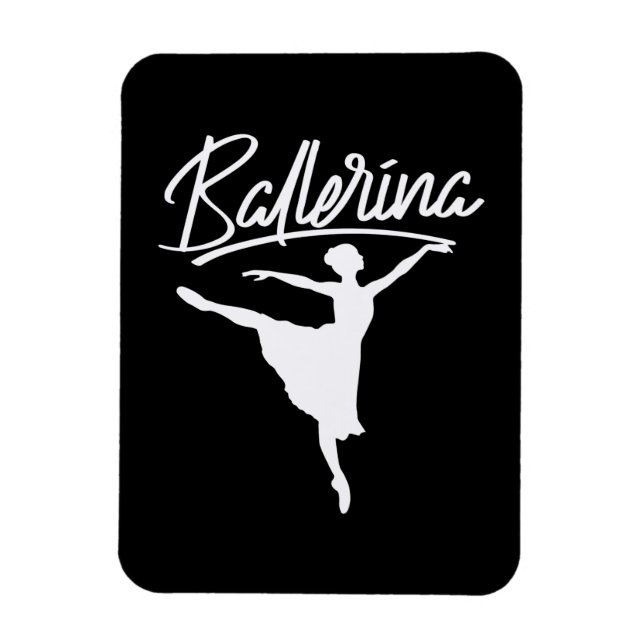 Magnet Flexible Danseur de Ballerina (Vertical)