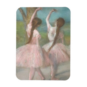 Magnet Flexible Danseurs en Pink Edgar Degas