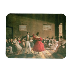 Magnet Flexible Dansez dans un salon à Buenos Aires, c.1831 (la