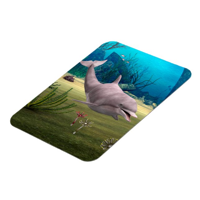 Magnet Flexible Dauphin souriant (Côté Gauche)