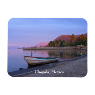 Magnet Flexible Daybreak sur les rives du lac Chapala