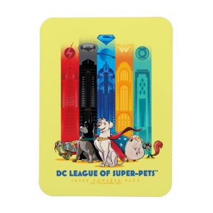 Magnet Flexible DC League of Super-Pets Metropolis Towers