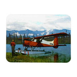 Magnet Flexible De Havilland Beaver Floatplane