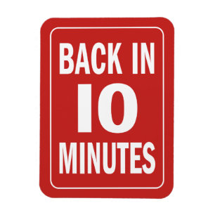 Magnet Flexible De retour en 10 minutes