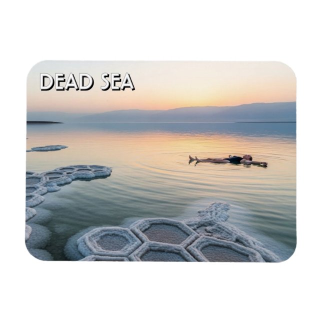 Magnet Flexible Dead Sea Jordan Travel (Horizontal)