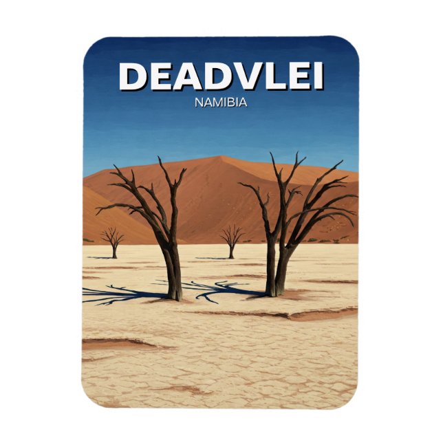 Magnet Flexible Deadvlei Namibie Travel (Vertical)