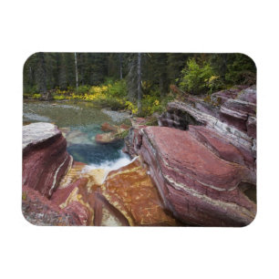 Magnet Flexible Deadwood Falls sur Reynolds Creek en automne à
