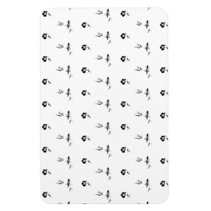 Magnet Flexible Décoratif, Gris foncé, Charbon