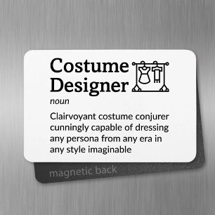 Magnet Flexible Définition du concepteur de costume Ensemble de vi