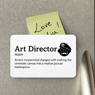 Magnet Flexible Définition du directeur d'art - Set Life 4" x 6" F