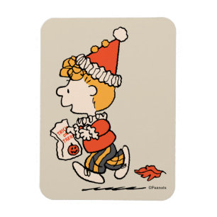 Magnet Flexible Déguisement de clown de Sally pour Halloween Peanu
