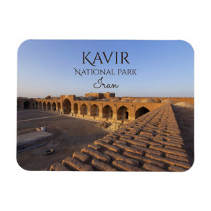 Magnet Flexible Deir-e Gachin Caravansarai, Parc national de Kavir