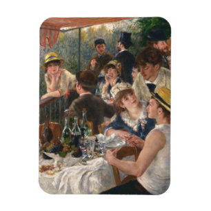 Magnet Flexible Déjeuner de la fête nautique - Auguste Renoir