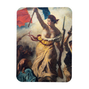 Magnet Flexible Delacroix - La Liberté guidant le peuple Gros plan