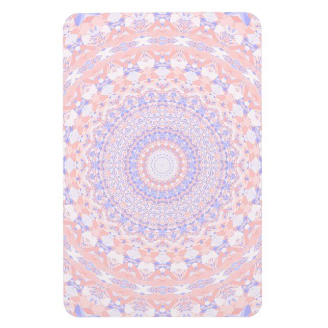 Magnet Flexible Délicieuse Mandala Abstraite Pastel (Vertical)