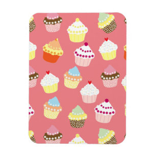 Magnet Flexible Délicieux gâteaux d'anniversaire décorés