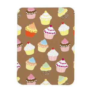 Magnet Flexible Délicieux gâteaux d'anniversaire décorés