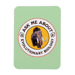 Magnet Flexible Demandez-moi à propos de la biologie évolutionnair