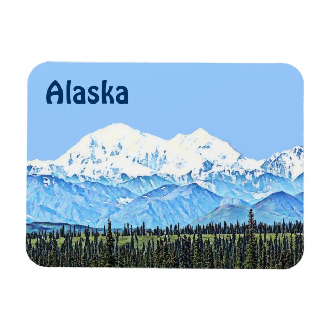 Magnet Flexible Denali (Mt. McKinley) (Horizontal)