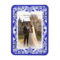 Dentelle en céramique Bleu de grèce