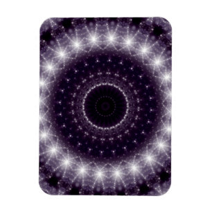 Magnet Flexible Dentelle ronde noire et blanche fantaisie