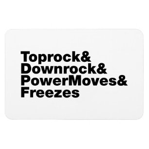 Magnet Flexible Déplacements de rupture (Breakdance)