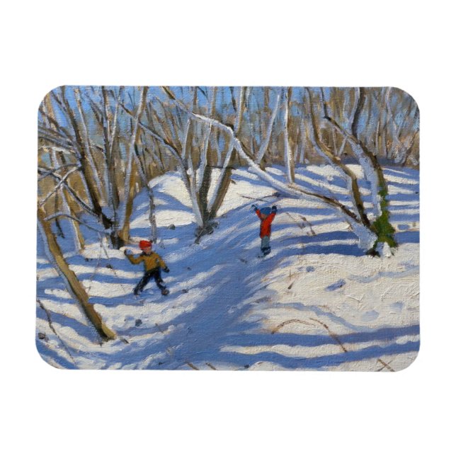Magnet Flexible Derbyshire de Newhaven de neige de printemps 2008 (Horizontal)
