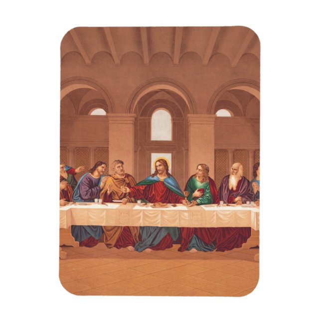 Magnet Flexible Dernière Cène de Jésus-Christ (Vertical)