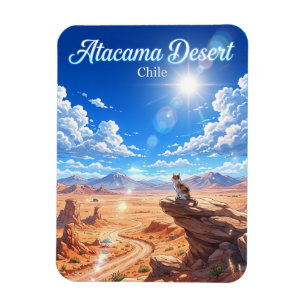 Magnet Flexible Désert d'Atacama Chili